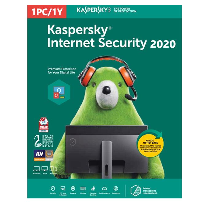 Kaspersky Internet security 2020 - 1 eszköz 1 év